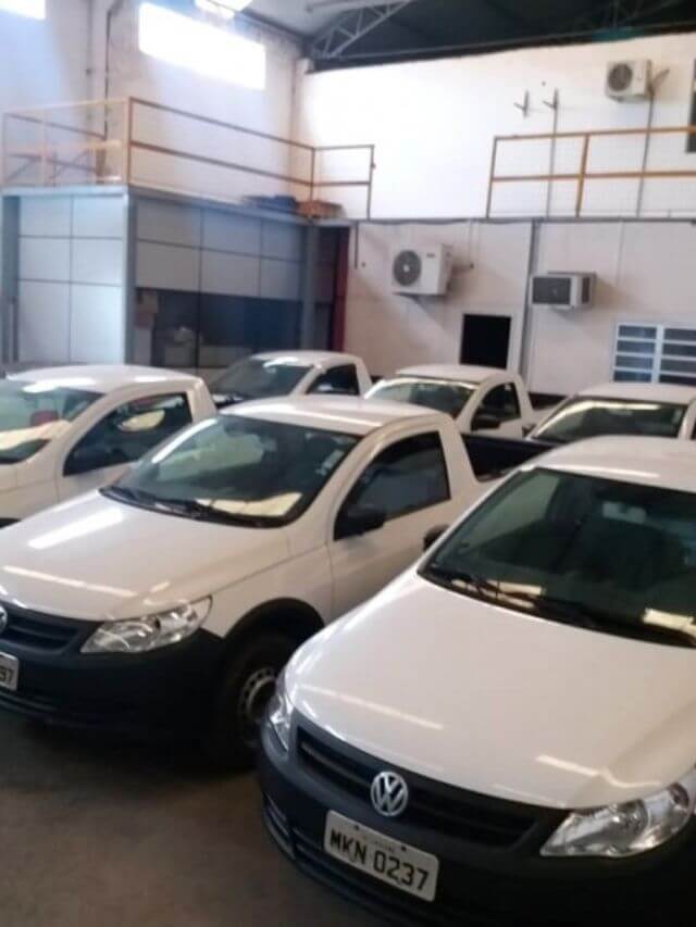 Veículos em leilão.