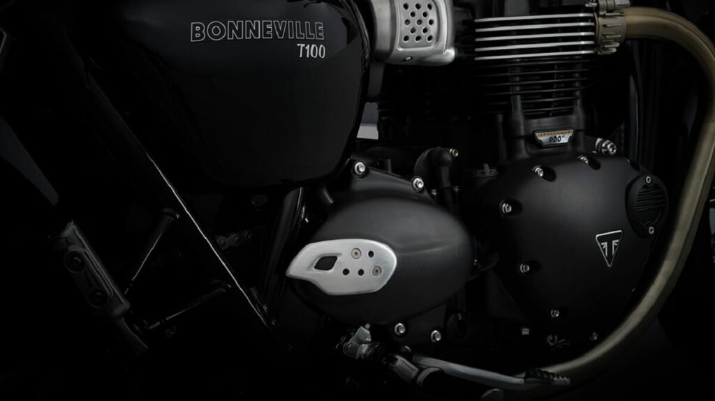 Motor da Bonneville 2023 T100