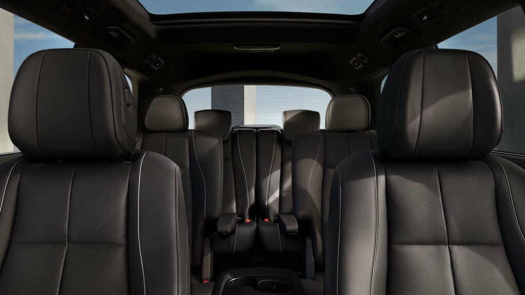 7 bancos do Mercedes GLS 2023.