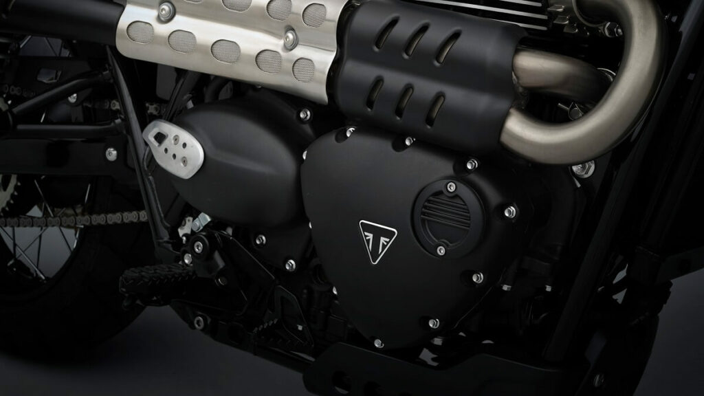 Motor da Scrambler 900 2023.