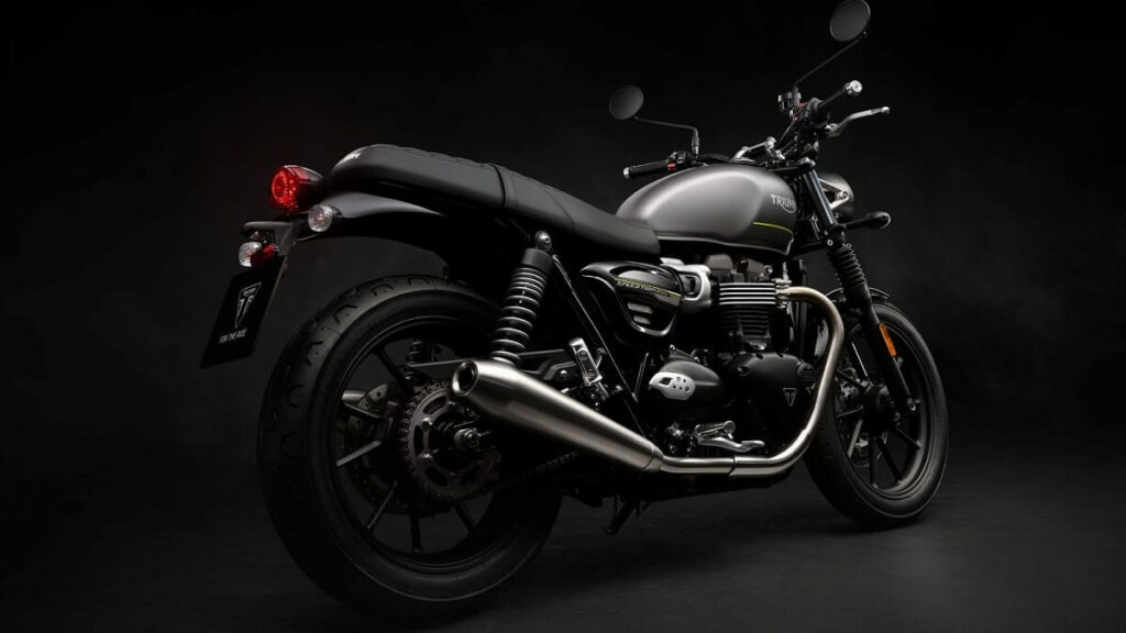 Lateral da Speed Twin 900 2023