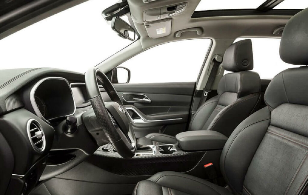 Interior do T80.