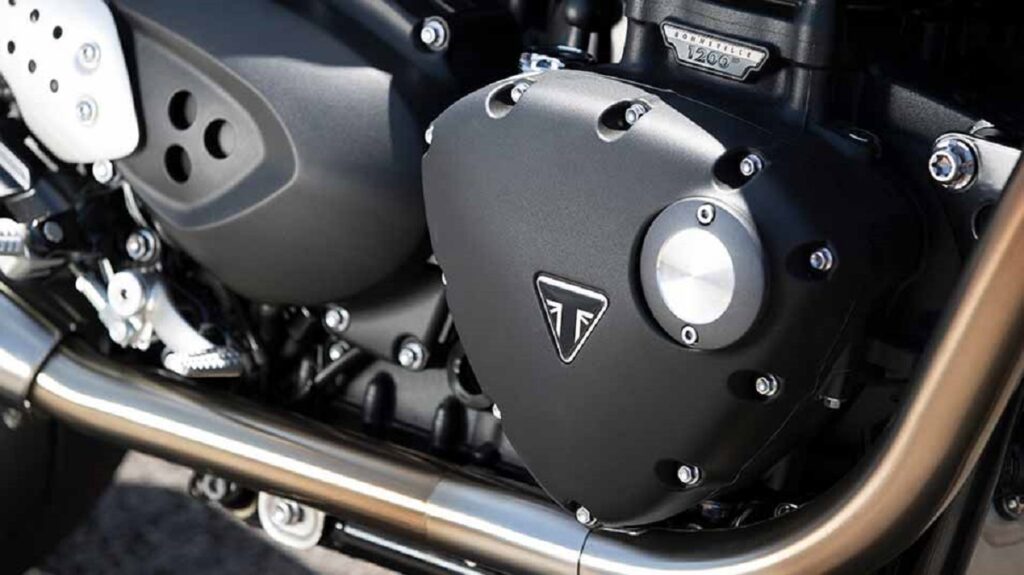 Motor da Thruxton RS 2023.