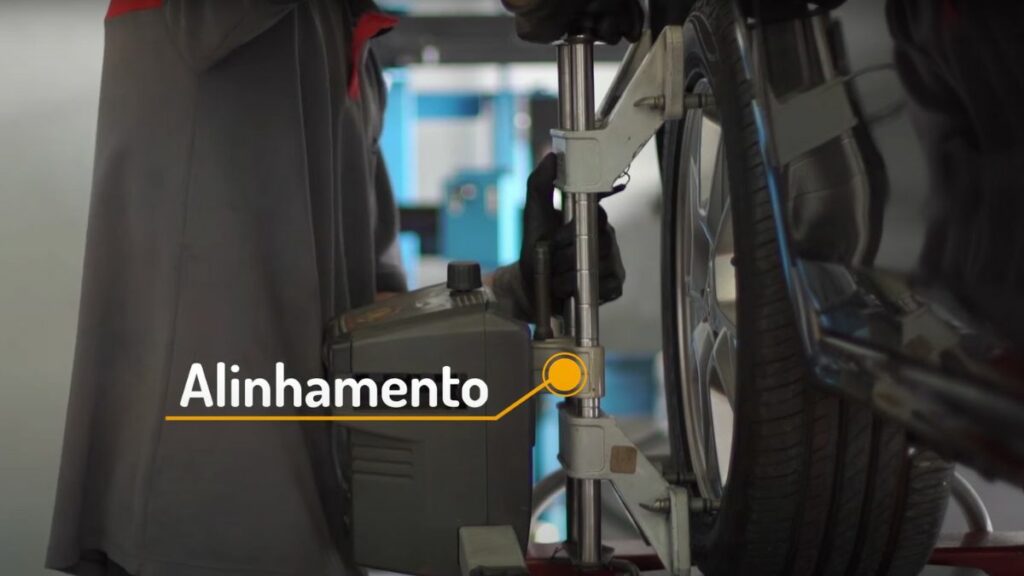 Alinhamento do carro