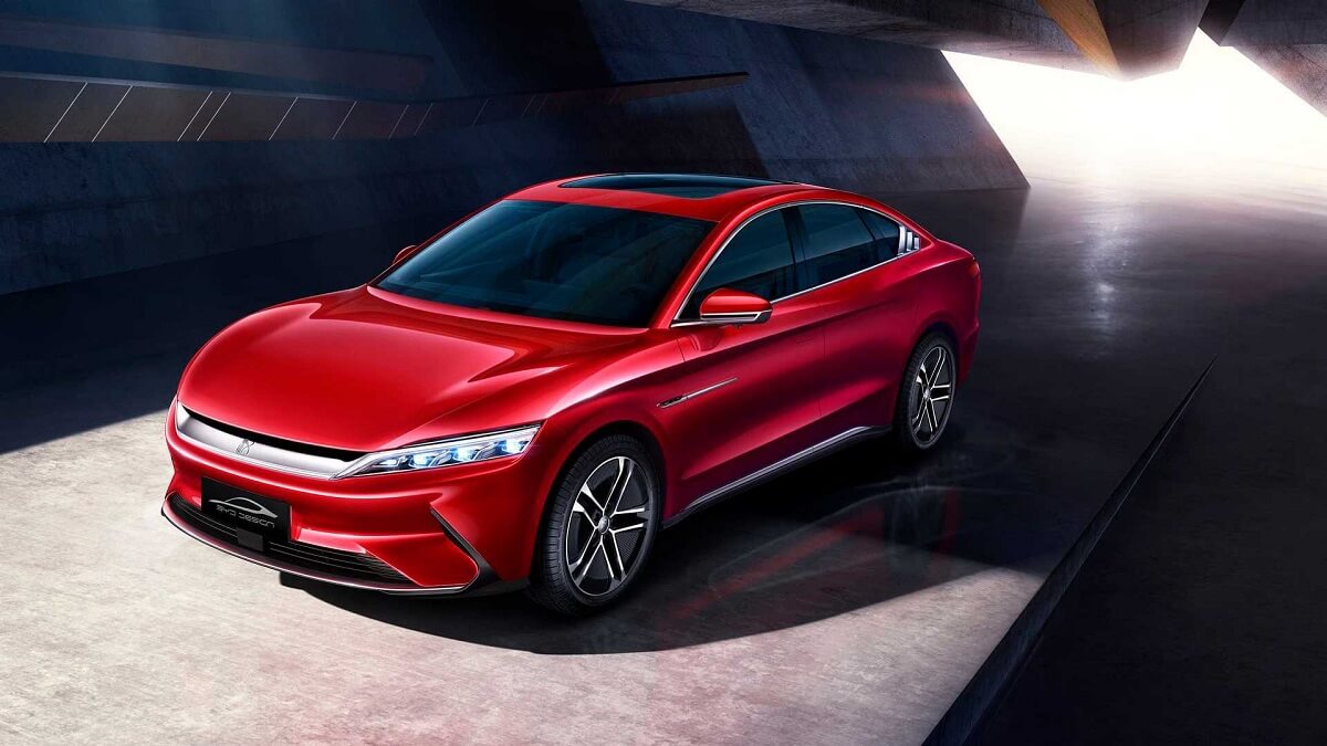 Foto de um BYD Han