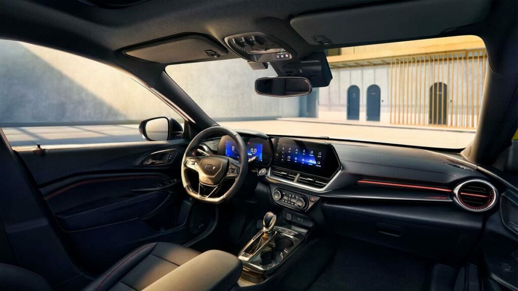 Foto do interior do Seeker 2023