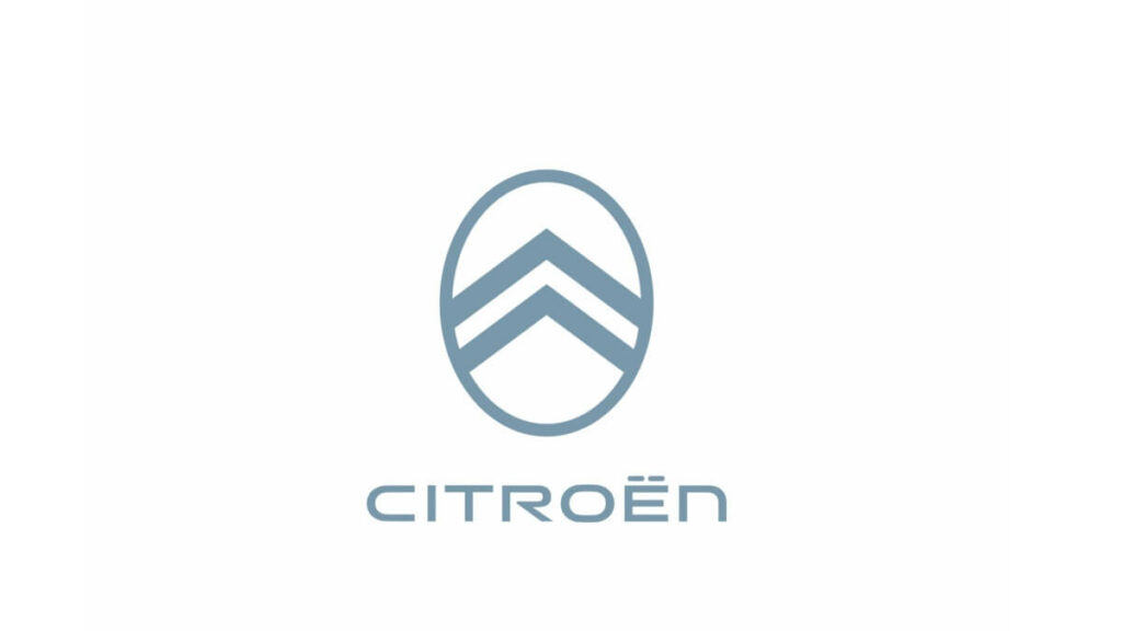 Foto da nova logotipo da Citroën
