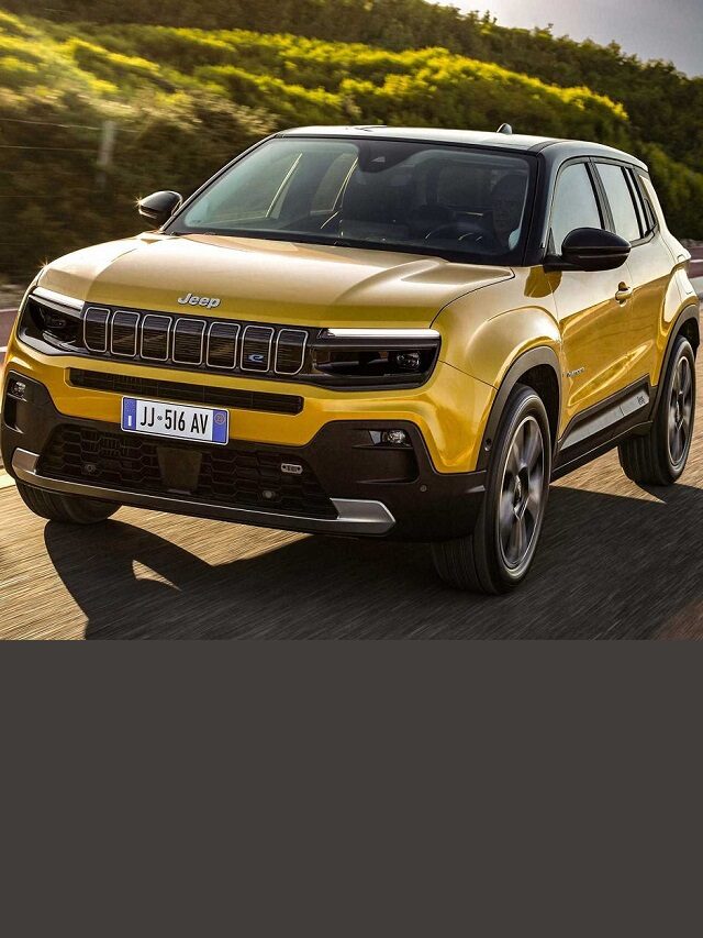 Jeep Avenger: conheça o mini Renegade Elétrico que pode pintar aqui