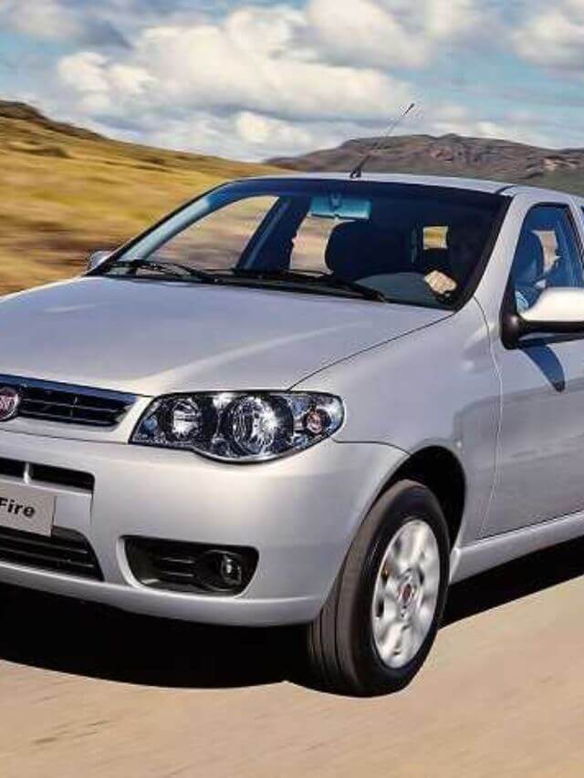 Fiat Palio prata.