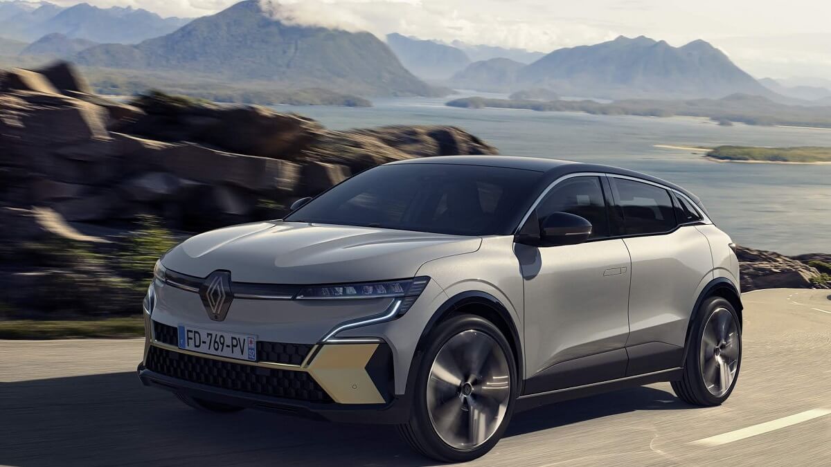 Foto de um SUV Renault Mégane-E-Tech