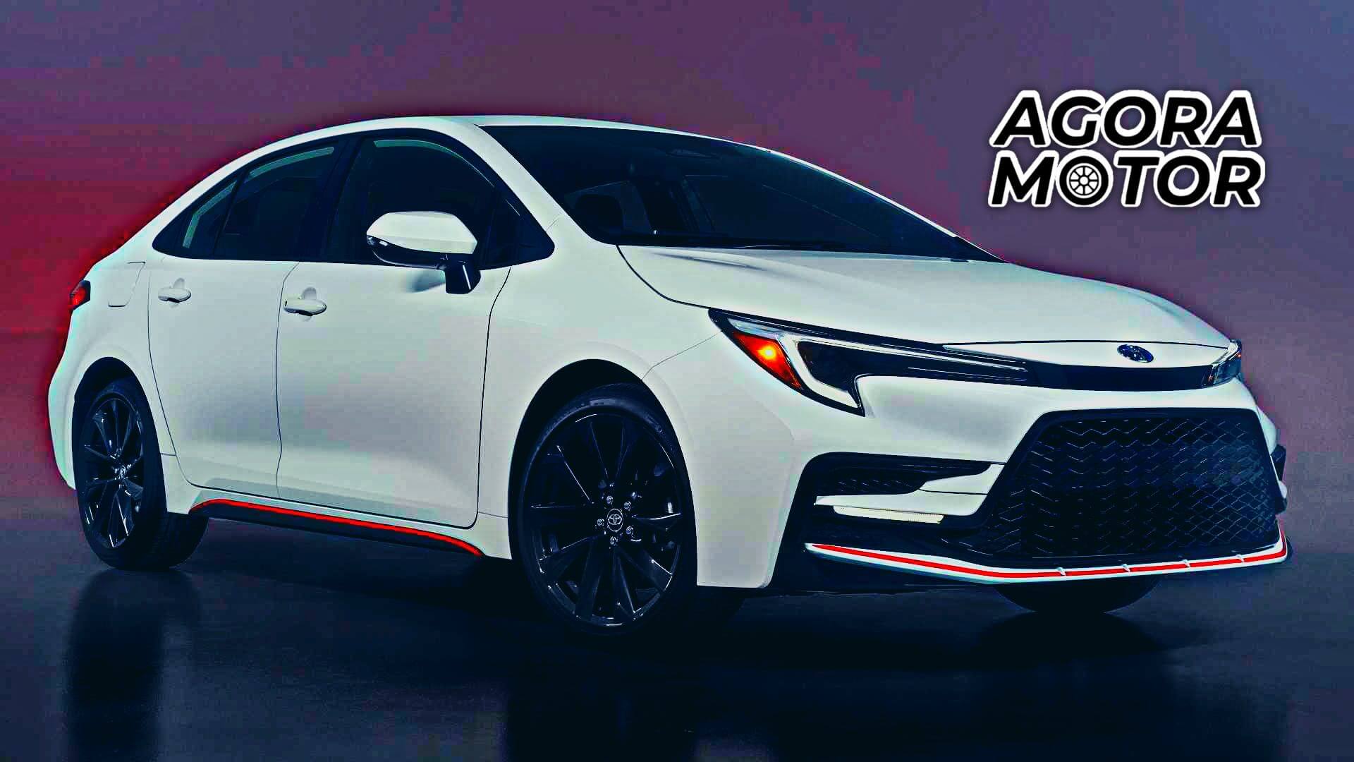 Foto de um Toyota Corolla Hybrid 2023