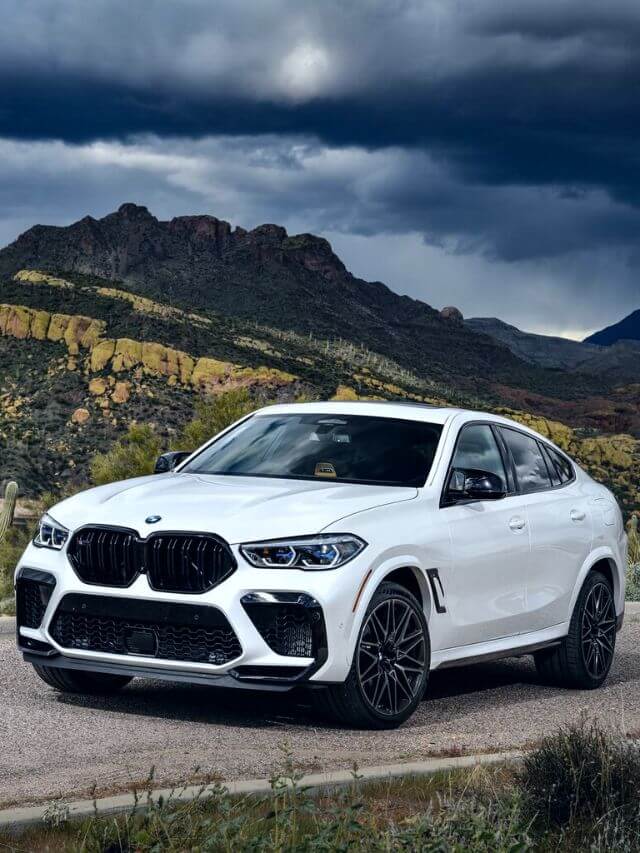 BMW X6 branca.