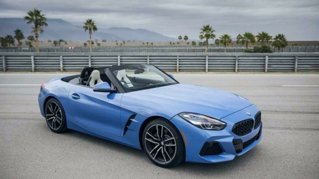 BMW Z4 Azul.