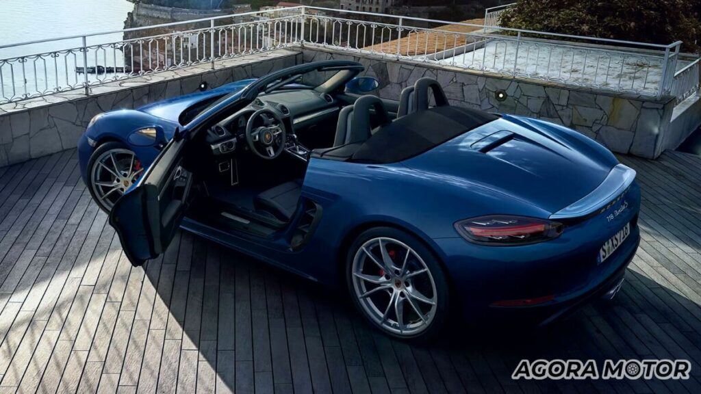 Boxster visto de cima.