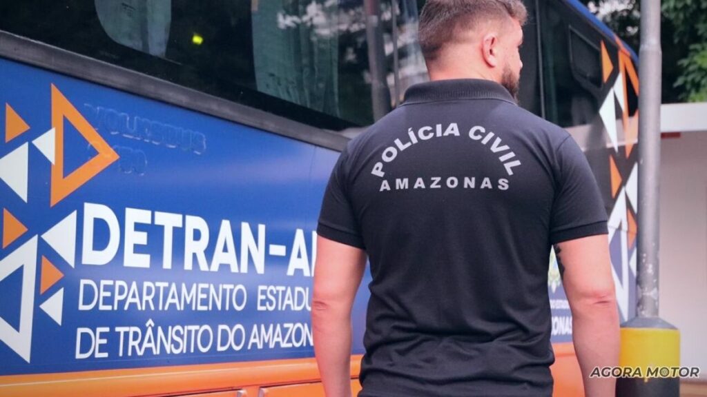 Policial Civil no Detran AM.