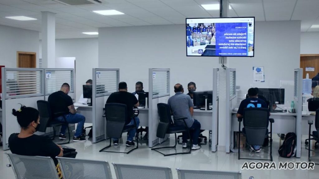 Atendimento presencial do Detran MT,