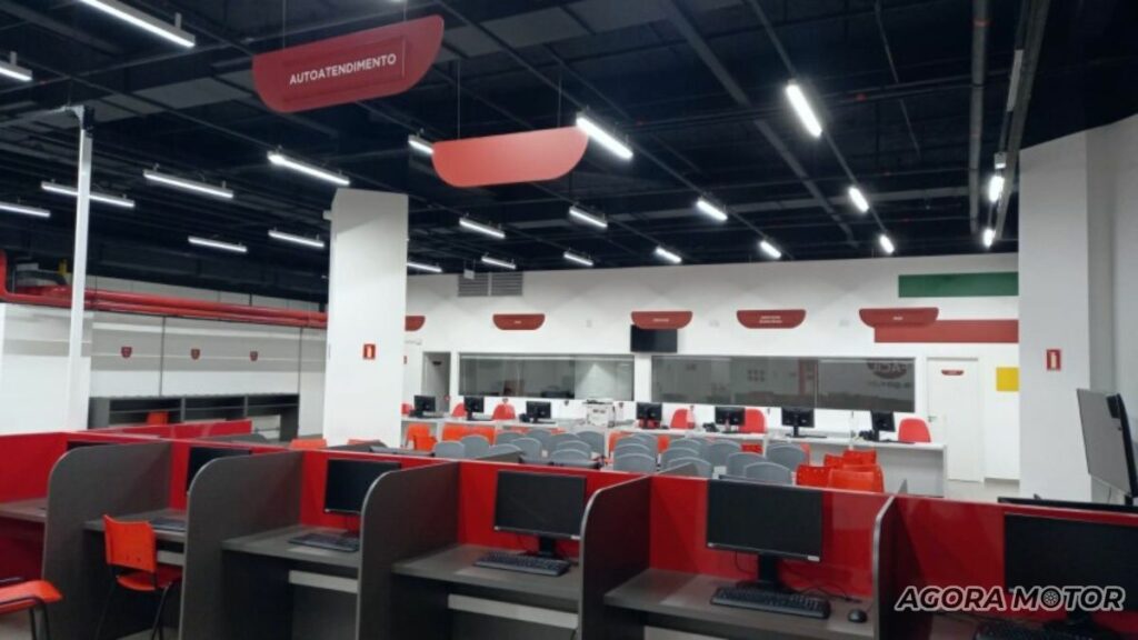 Atendimento do Detran RS;