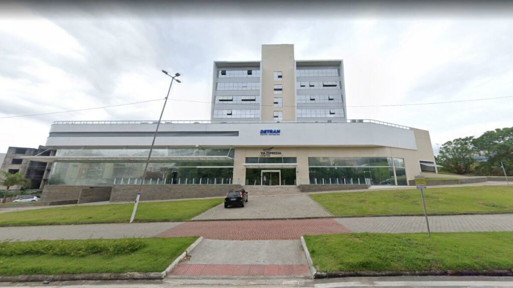 Sede do Detran SC.