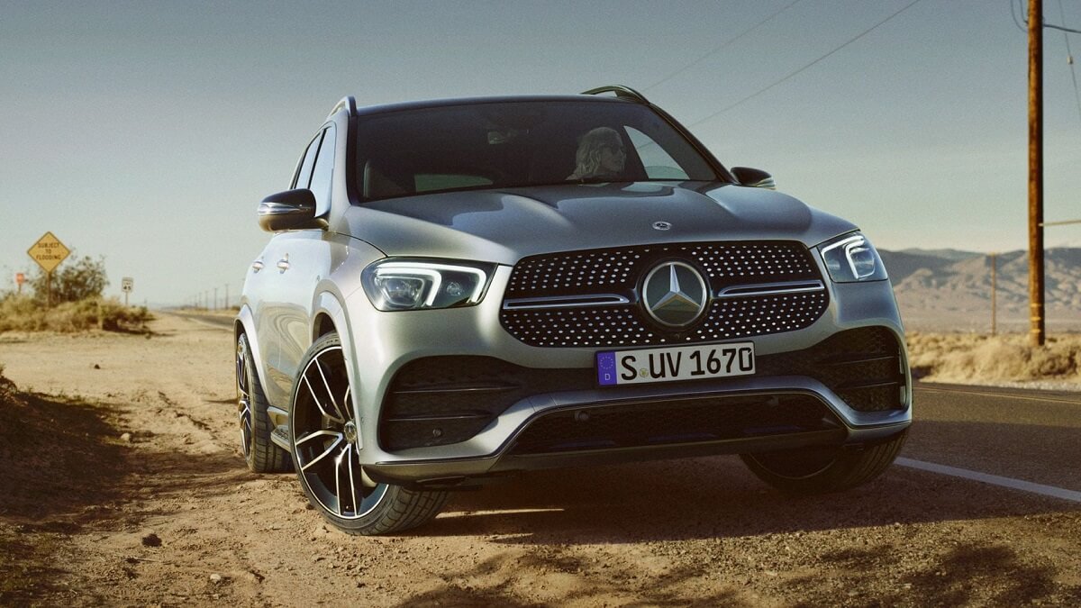 GLE 2023 na sua versão esportiva.