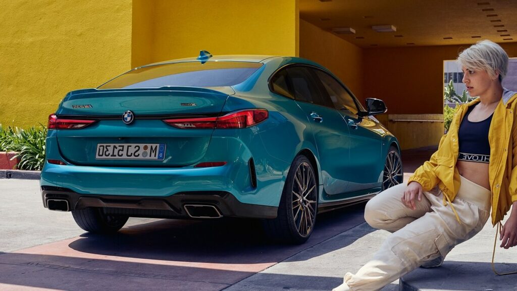 Traseira da Gran Coupé 2023.