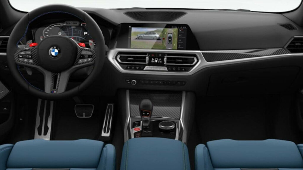 Interior da M3 Competition.
