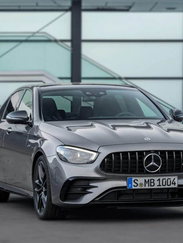 Mercedes Classe E frente.