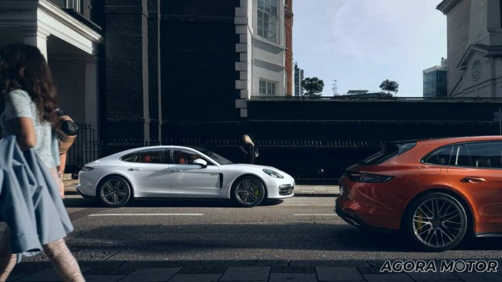 Panamera na cidade.