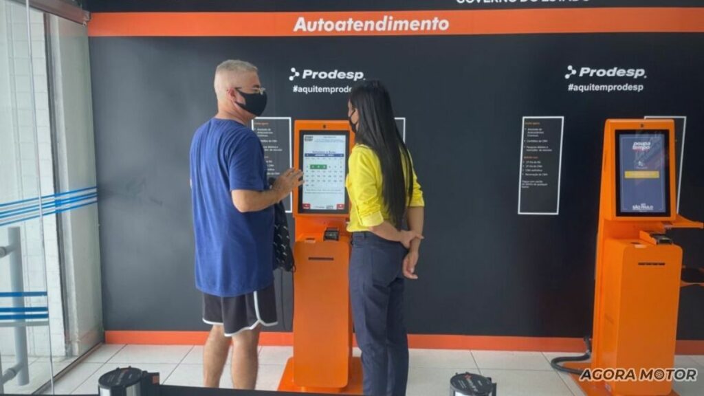 Unidade de autoatendimento.