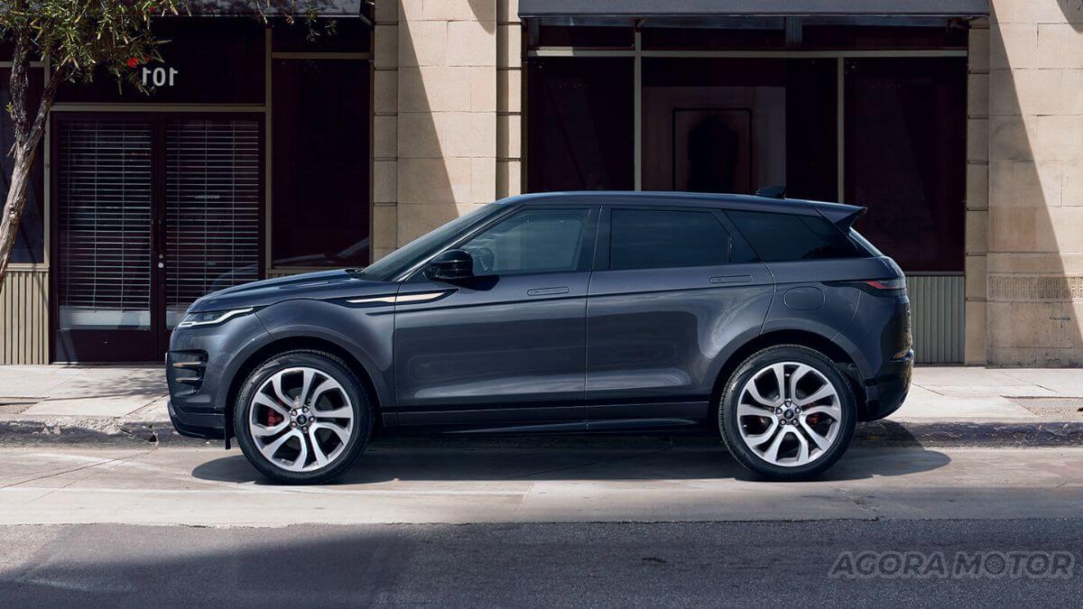 Lateral da Evoque 2023.