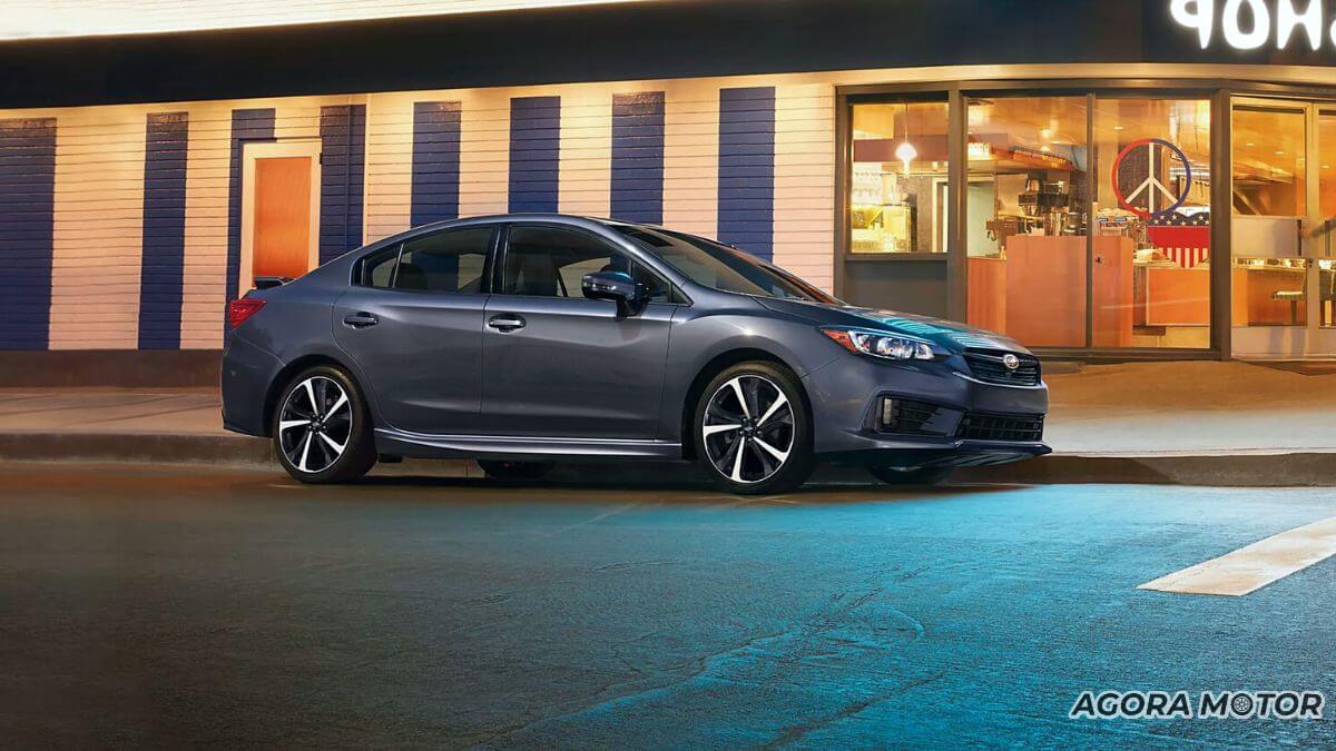 Versão Sedan do impreza.