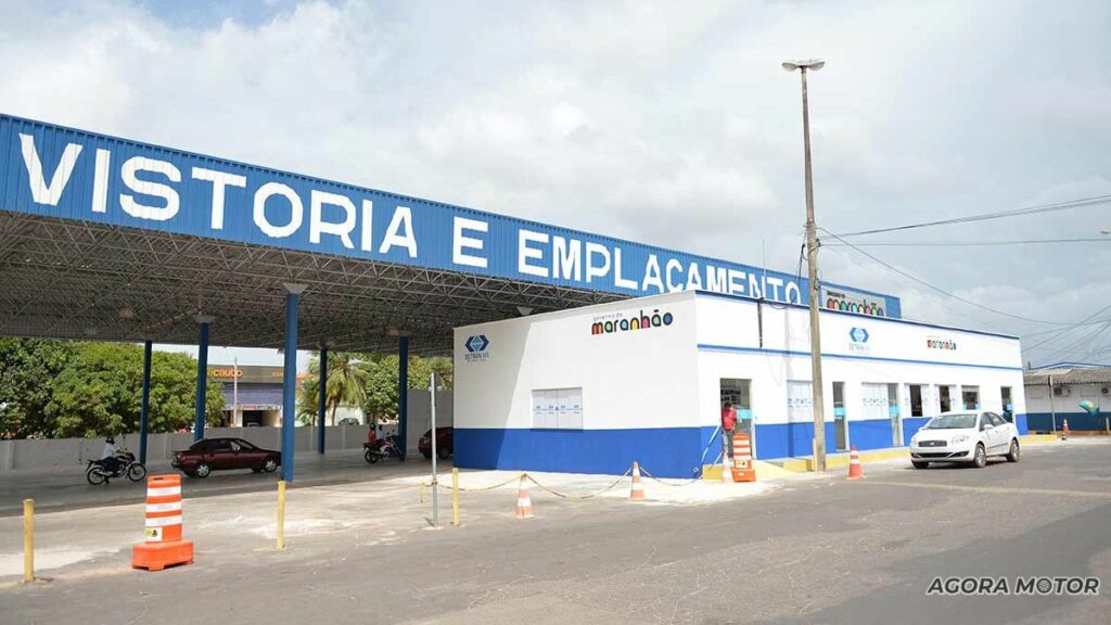 Vistoria e emplacamento do Detran MA.