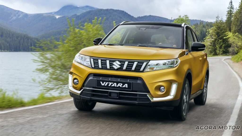 Frente do Vitara 2023.