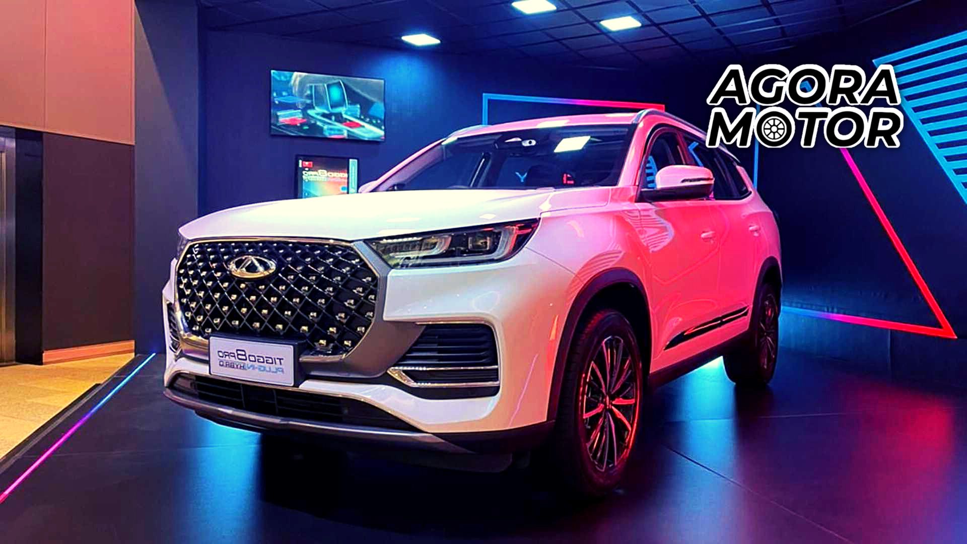 Caoa Chery Tiggo 8 foto frontal