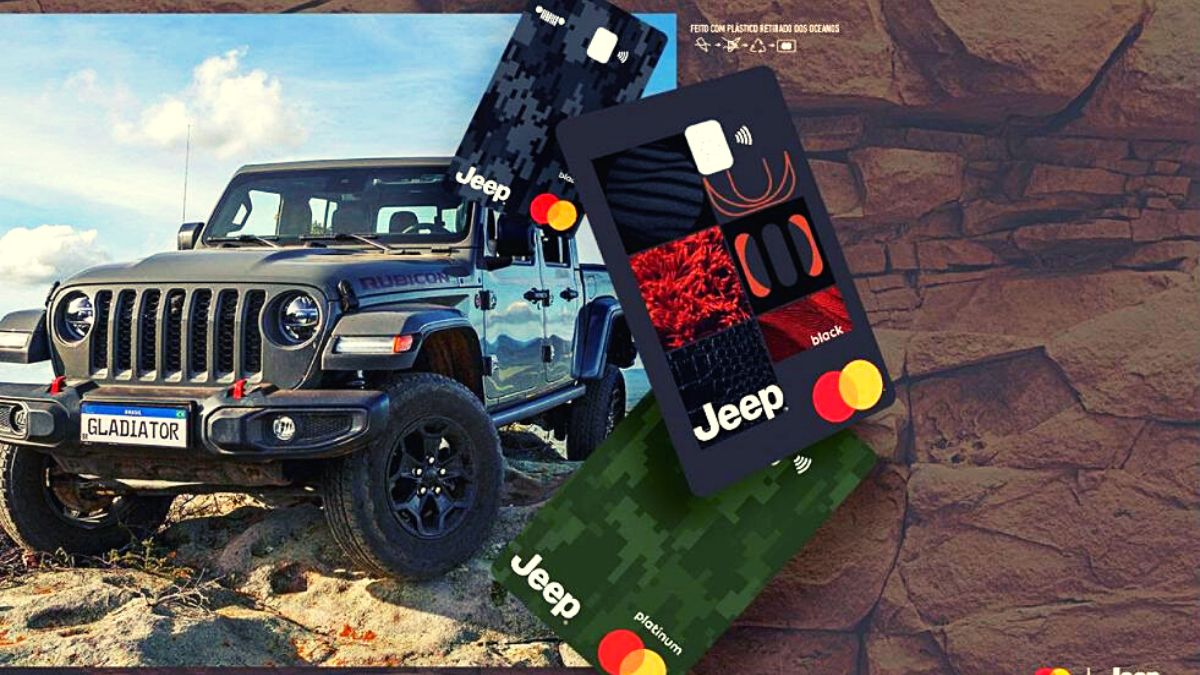 Foto de cartões de crédito da Jeep
