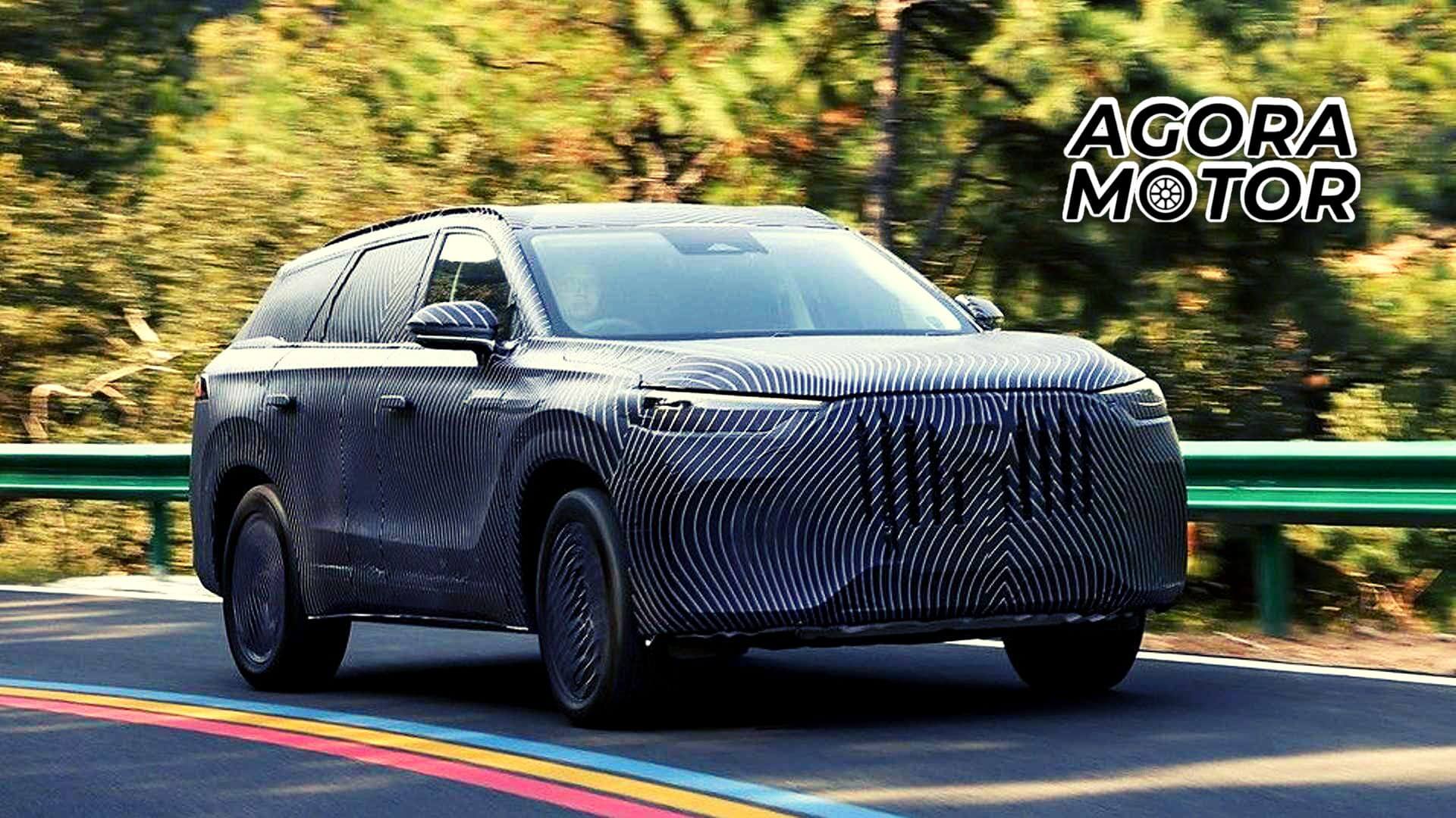 Foto de um Chery T26, informalmente Tiggo 9