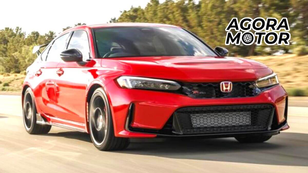 Foto frontal de um Civic Type R 2023