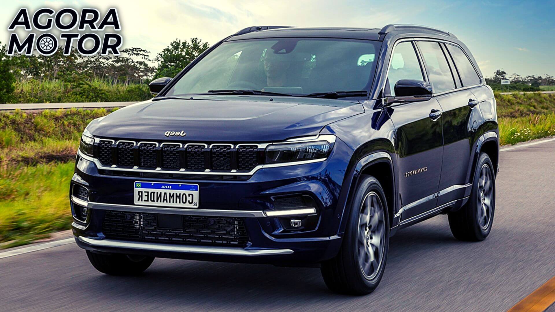 Foto de uma Commander andando na estrada