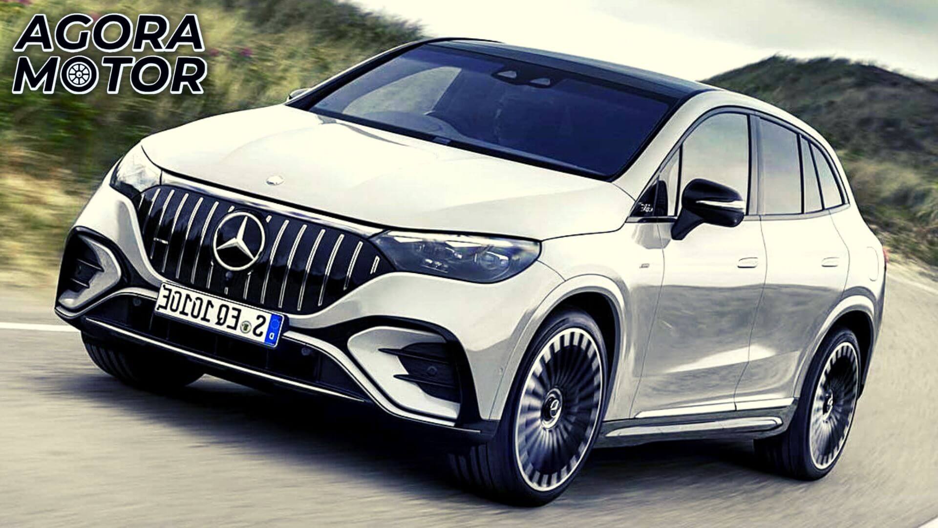 Foto de um Mercedes EQE 2023