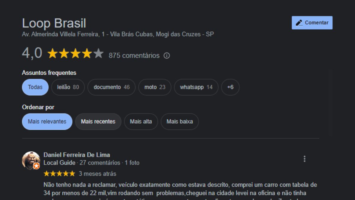 Google Loop Loop Leilões é confiável? Análise e opinião (2023)