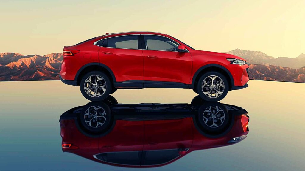 Foto lateral deum F7 2023 vermelho