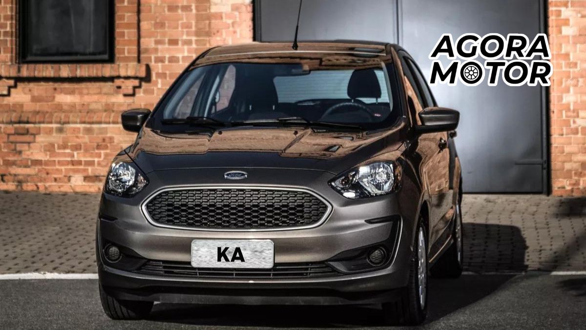 Foto de um Ford Ka 2023 chumbo