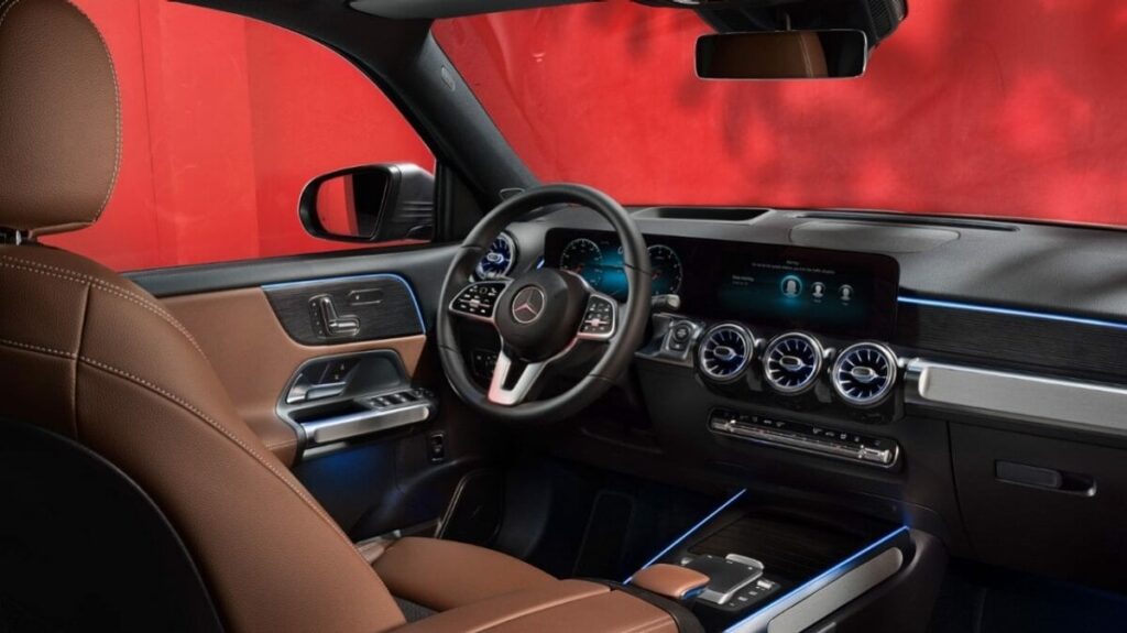 Interior do GLB 2023.