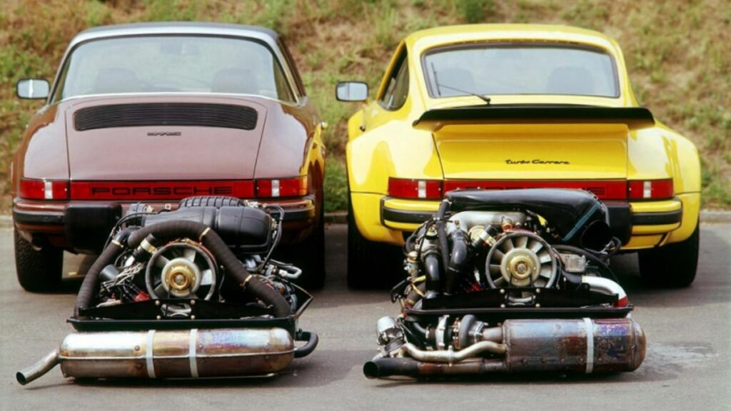 Motor da Porsche