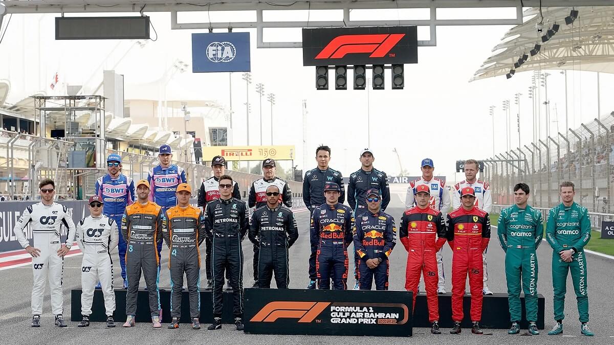 Foto de todos os pilotos de F1 2022 a maioria vai correr em 2023