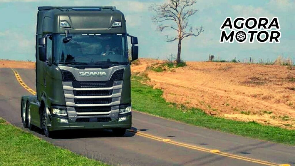 Scania 770 v8 na estrada