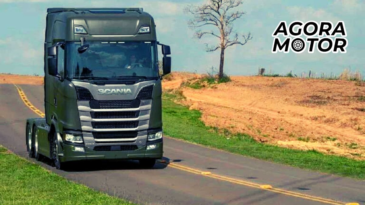 Scania 770 v8 na estrada