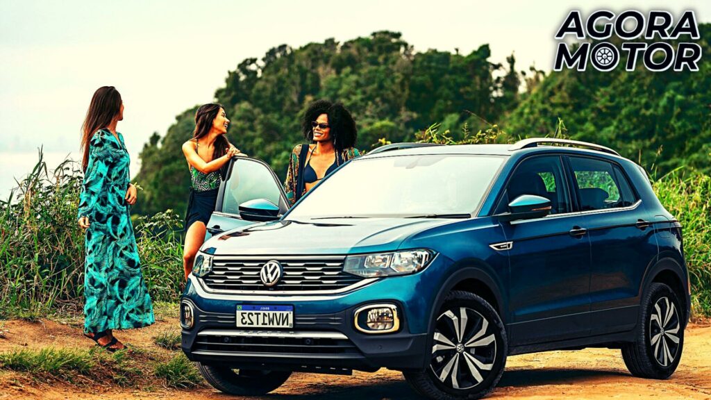 Foto de um Volkswagen T-Cross 2023
