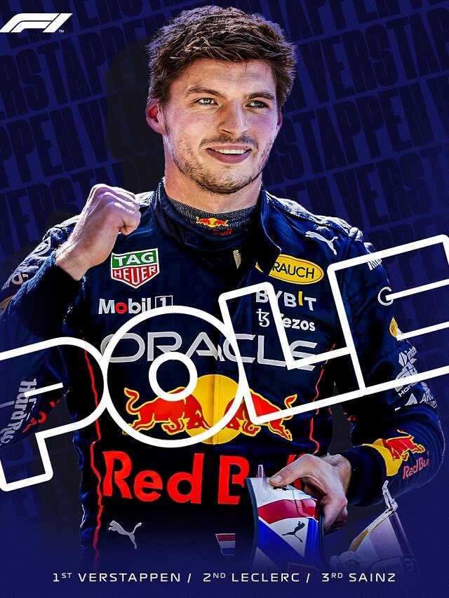Verstappen Pole GP Japão
