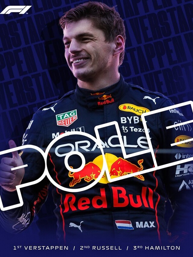 Verstappen Pole GP México