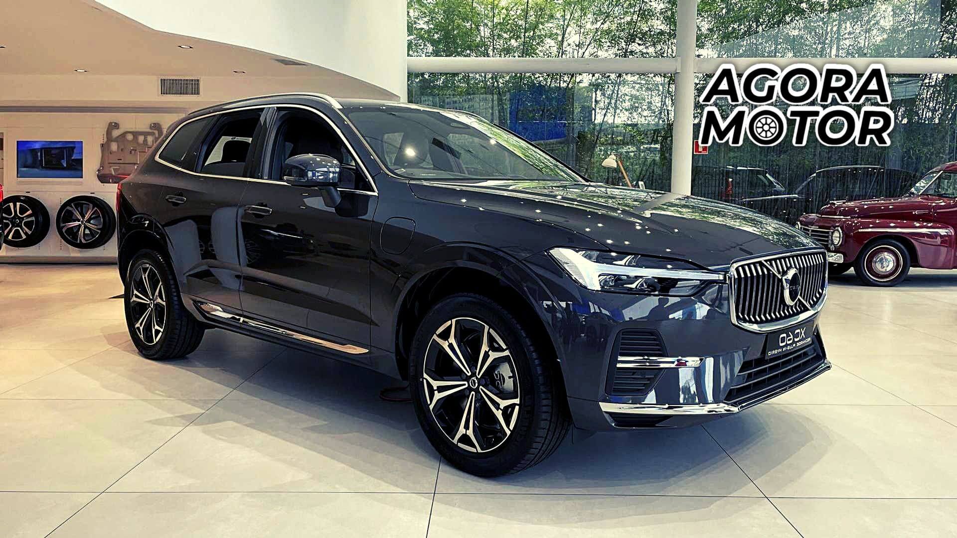 Foto de um Volvo XC60 2023, um carro eletrico